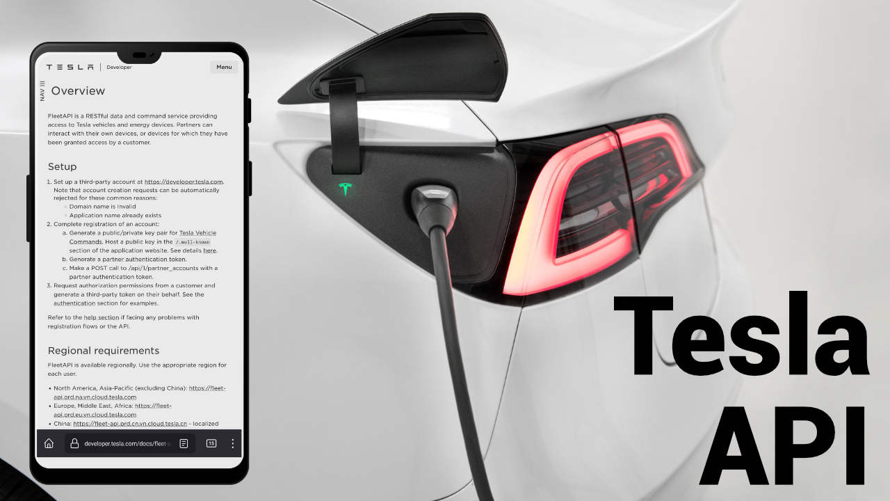 Tesla: API-Details