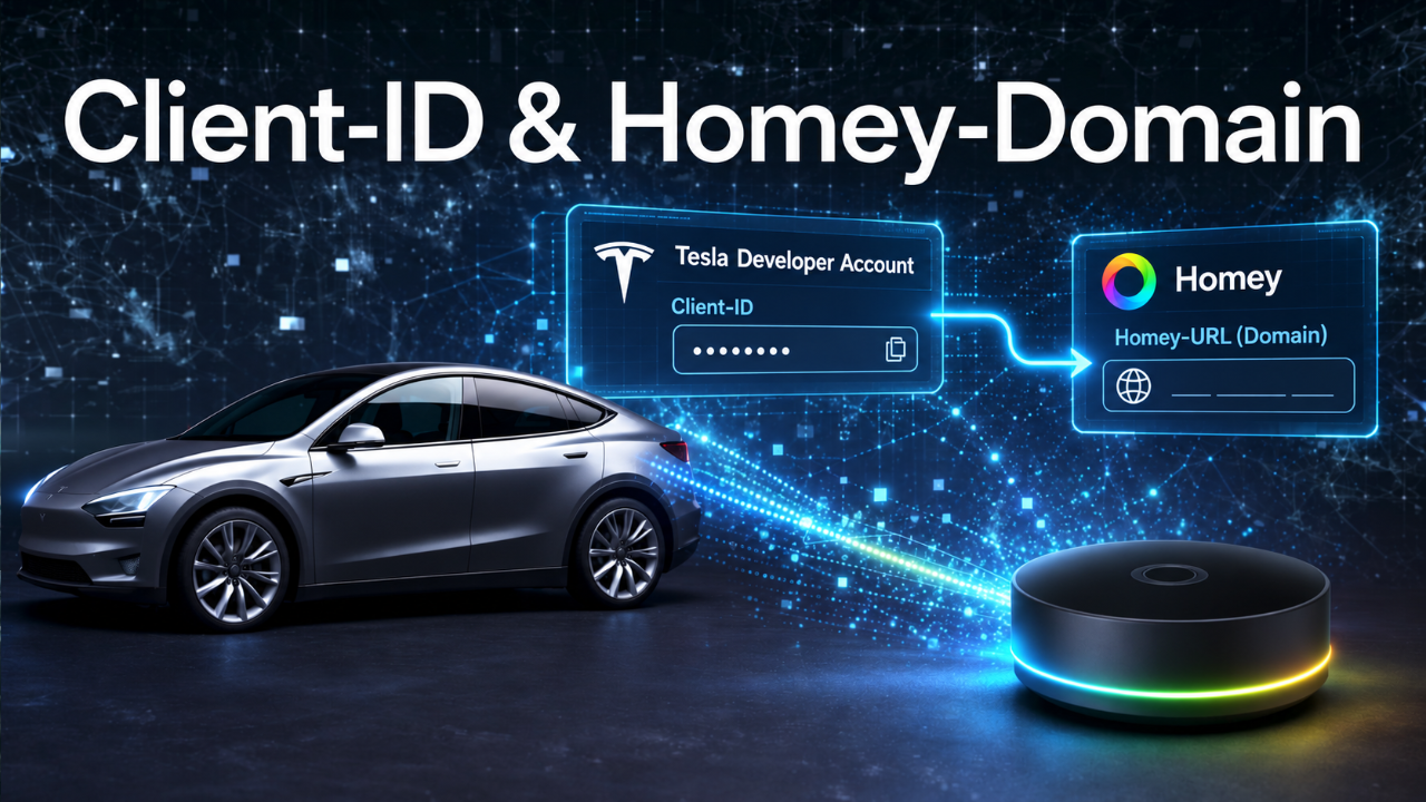 Tesla: Tesla-App, ClientID und Homey-Registrierung … ein paar technsiche Einblicke